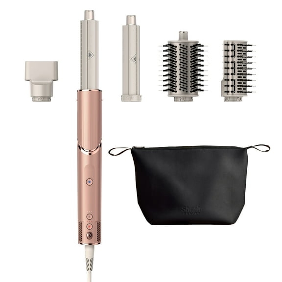 Restored Shark FlexStyle Air Styling & Drying System Pearl Pink Limited-Edition Gift Set with Storage Bag, (Refurbished)