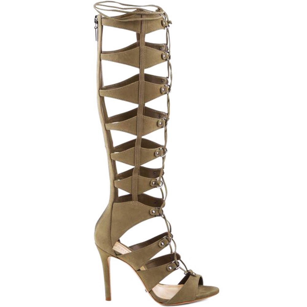 schutz green heels