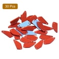 thumbnail image 3 of Unique Bargains 30Pack Irregular Acrylic Sew on Mirror Pieces Rhinestones Beads, Red 25x11mm, 3 of 6