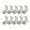 Brushed, variant on 10pcs Heavy Duty Steel L Angles Brackets Heavy Duty 90 Degree Steel L Brackets Easy to Use for Corner Shelf Support