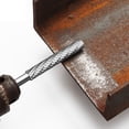 thumbnail image 2 of 1pc 4mm Shank High Speed Steel Rotary Burr Tool Plastic Wood Carving Rotary File 4×4×54mm, 2 of 8