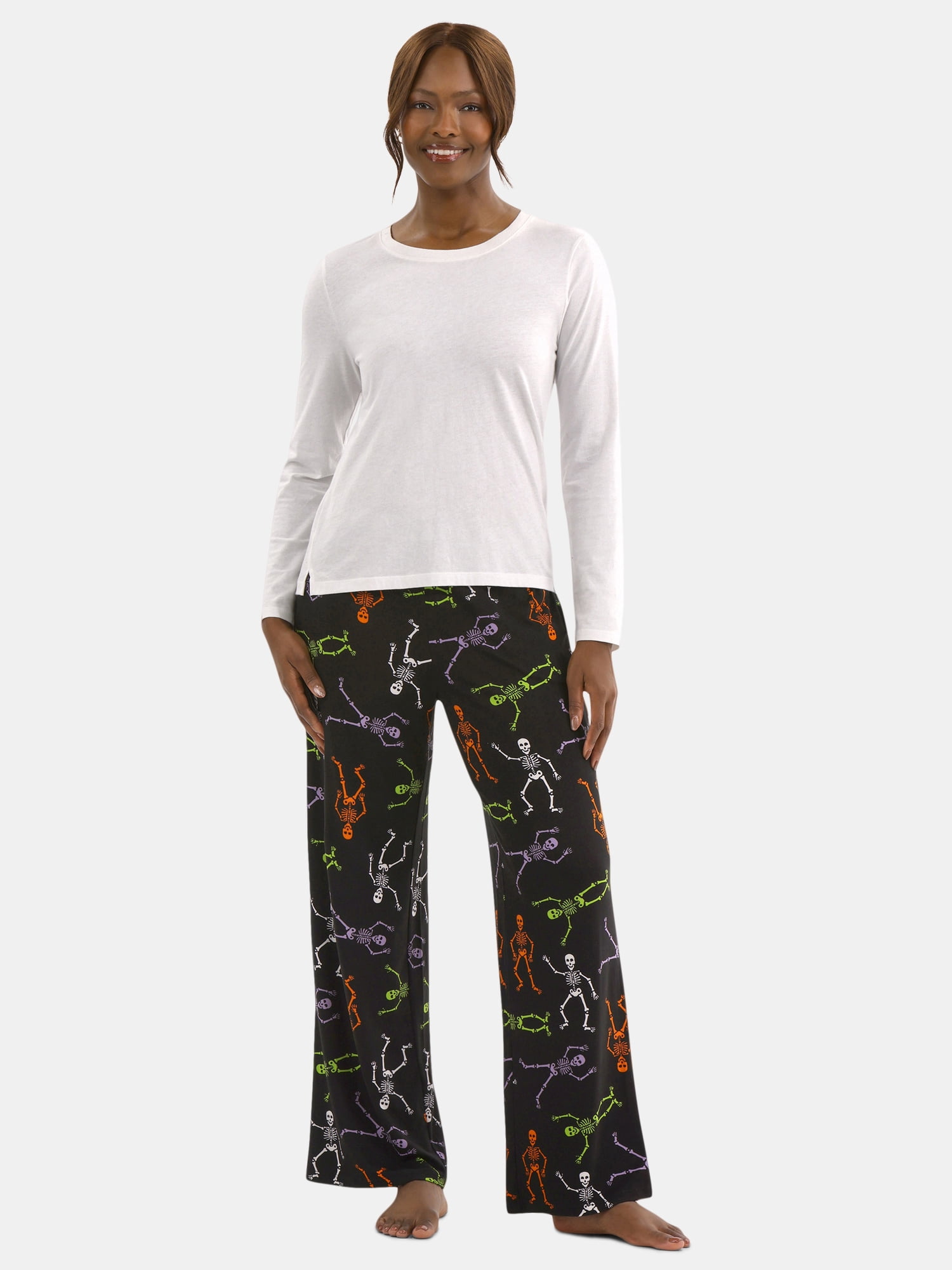 Halloween Women’s Printed Sleep Pants from Way to Celebrate, Sizes XS-3X