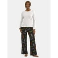 thumbnail image 2 of Halloween Women’s Printed Sleep Pants from Way to Celebrate, Sizes XS-3X, 2 of 5