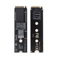 thumbnail image 2 of M.2 NVME To U.2 Adapter Card Mkey PCIeX4 M.2 PCIe To SFF8643 Hard Disk Adapter Card Support 2230/2242/2260/2280 SSD Vertical, 2 of 6