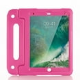 thumbnail image 2 of ELEHOLD for iPad 6th 5th Generation Pro 9.7 Inch Rugged Full Body Case,Kids Friendly EVA Foam Cover with Built-in Screen Protector Kickstand Function Handle Grip Shockproof Protective Case,Rose, 2 of 9