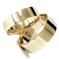 thumbnail image 2 of Pompeii3 8/6mm Plain 14K Two Tone Wedding Band Set, 2 of 4
