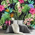 thumbnail image 3 of - Tropical Botanical Banana Leaf Wallpaper  Plant  Large Wall Mural for Living Room Bedroom, 3 of 3