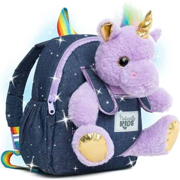 HHHC Petit sac à dos licorne - Cadeaux pour fille de 3 à 4 ans