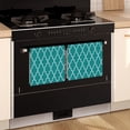 thumbnail image 3 of 4 Pcs Funny Kitchen Towels,Teal Geometric Quatrefoil Pattern Microfiber Dish Towels,Kitchen Tea Towels,Kitchen Towel Set (18" X 26"), 3 of 7