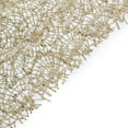 thumbnail image 3 of BalsaCircle 12x108 in Gold Sequin Mesh Schiffli Lace Table Runner Party Events Reception Decorations Supplies, 3 of 7
