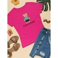 thumbnail image 3 of Funny And Happy Toy Bear T-Shirt Women -Image by Shutterstock, Female x-Large, 3 of 4
