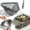 1 Pack, variant on JEBTBFZE Magnetic Triangle Sink Strainer, Kitchen Corner Drain Rack with Twist-Open Bottom, Sponge Holder Organizer Produce Basket No-Drill Mount, for Food Scraps Fruit Vegetable Cooking Garbage（2ps）