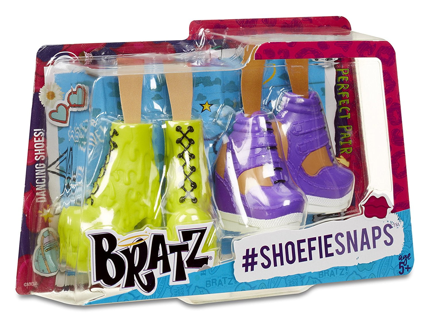 Details about   Bratz Shoe ShoefieSnaps Pack Style 4