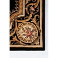 thumbnail image 2 of Momeni Harmony India Hand Tufted Wool Transitional Black Area Rug 5' X 8', 2 of 6