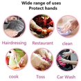 thumbnail image 2 of 500 Pack Plastic Gloves - Best Value Food Prep Gloves Bulk Disposable Gloves Transparent Plastic Gloves Disposable for Food Service, Cleaning, Food Handling, Shared Spaces One Size Fits Most, 2 of 7