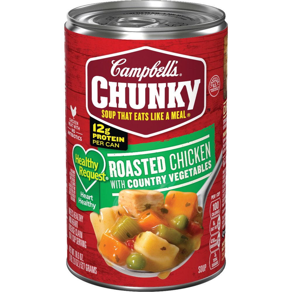 Campbell's Chunky Soup, Healthy Request Roasted Chicken with Country