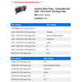 thumbnail image 2 of Auxiliary Water Pump - Compatible with 2008 - 2010 Ford F-350 Super Duty 2009, 2 of 2
