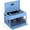 Blue, variant on Metateel 16-Device Laptop Charging Station for 13" Chromebook and iPad, Charging Cabinet Lock Box with Cable Management, 2 Locks, Ideal for Classrooms, Offices & Hospitals (Blue)
