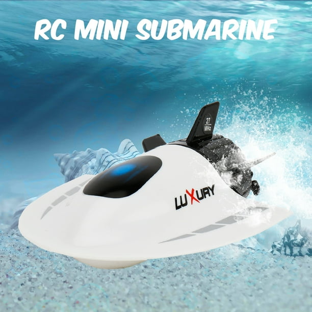 Mini Bateau Sous-marin Télécommandé Avec Micro Radio Pour Enfant