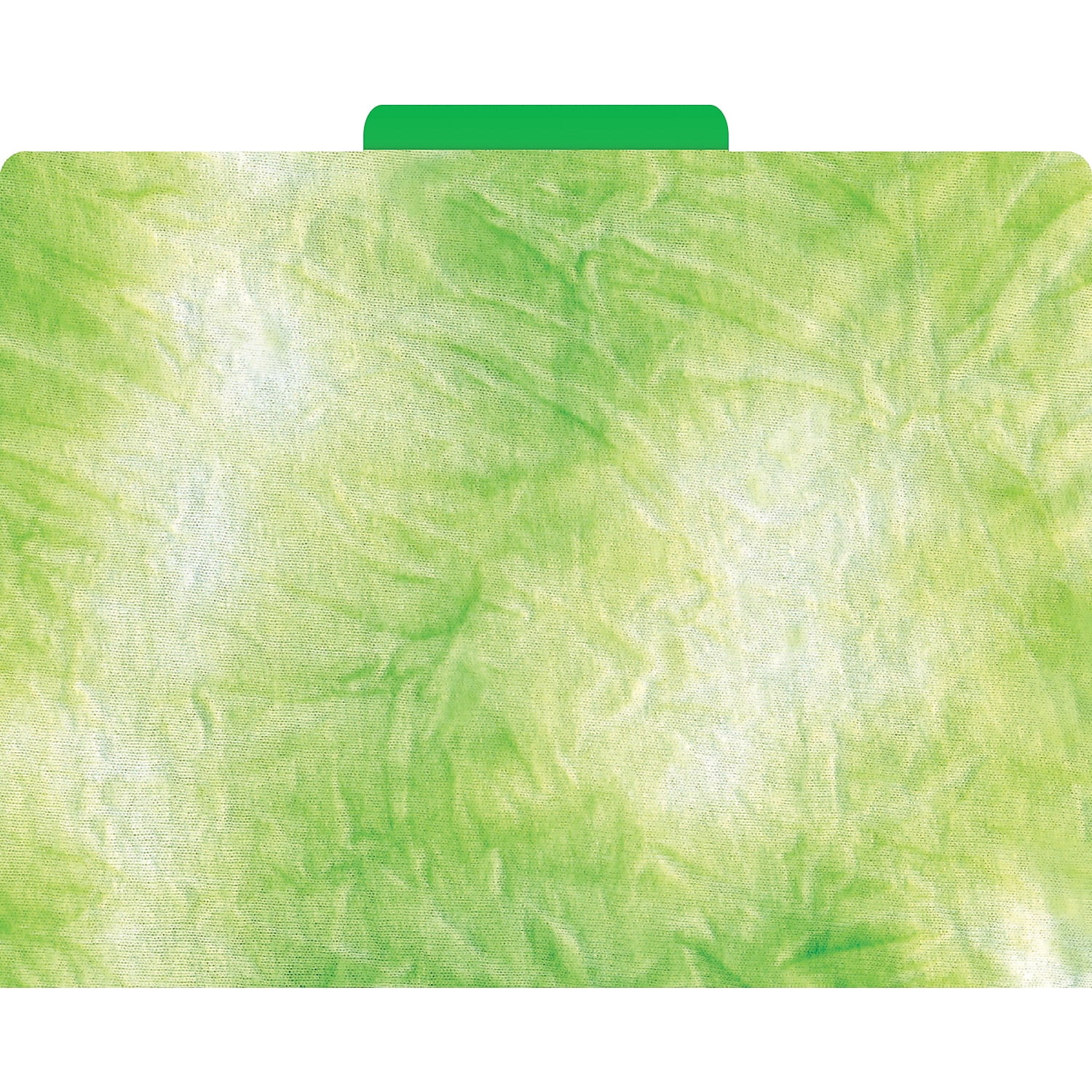Barker Creek Designer File Folders, Tie-Dye and Ombré, Multi-Design Set with Tie-Dye Designs on Outside, Vibrant Ombré Colors on The Inside, Letter Size File Folders, 1/3 Cut Tabs, Pack of 12 (1346)