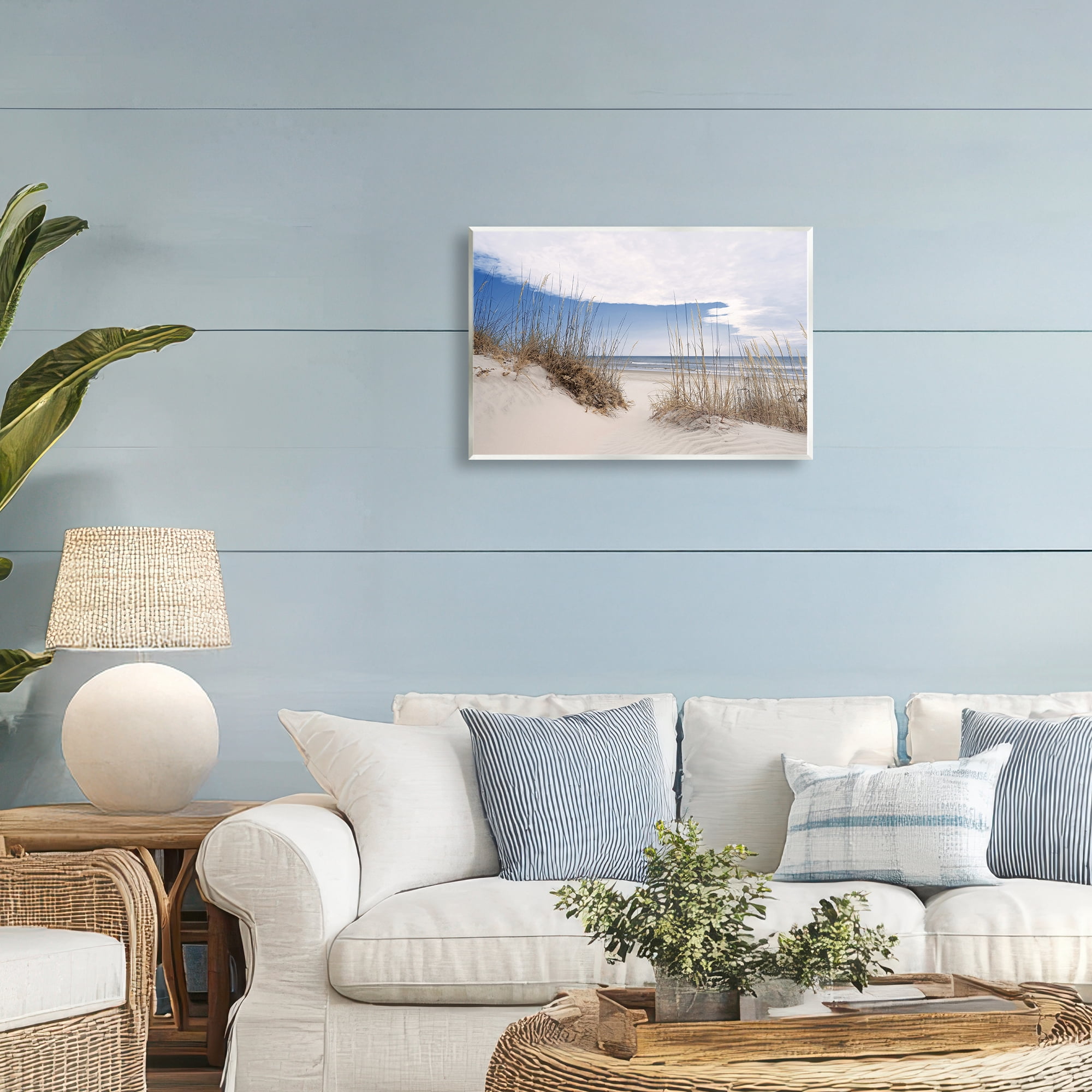 Stupell Industries Sea Oats Along Sandy Dunes Wall Plaque Art, design by Natalie Carpentieri