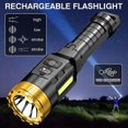 thumbnail image 2 of High Bright Flashlight with Side Lights Multi-Purpose Lightweight Light for Hiking Walking, 2 of 5