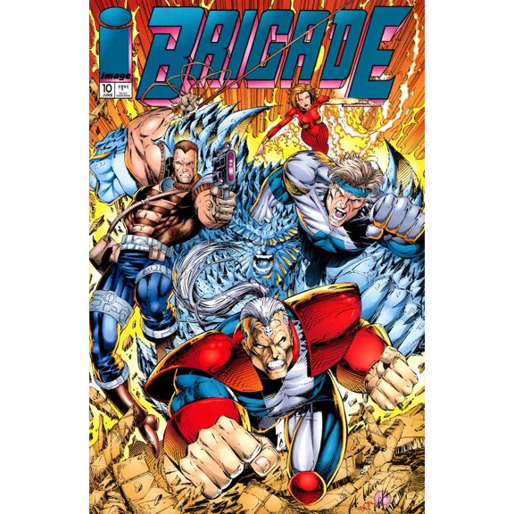 Brigade #10 VF ; Image Comic Book