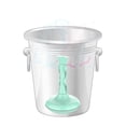 thumbnail image 3 of Clearance! Nomeni Home Essentials Turbine Convenient Travel Machine Mini Mini Clothes Washing Portable Washer Other Cleaning Supplies Appliances Green, 3 of 5