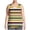 Yellow, variant on Tank Tops for Women Striped Oversize Tank Top with Crew Neck Sleeveless Womens Tops 4 Way Stretch Spaghetti Straps Basic Essentials Beach Summer Vacation Plus Size L-5XL