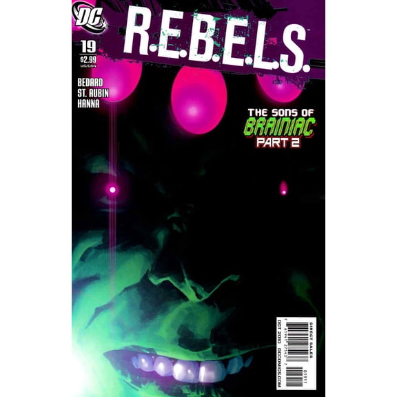 R.E.B.E.L.S. (2nd Series) #19 VF ; DC Comic Book