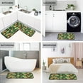 thumbnail image 5 of Coolnut St. Patrick's Day Clover Kitchen Rugs Mats 2 Piece Set, Non Slip Rubber Runner Rug Kitchen Sink Floor Mat for Kitchen Laundry Room Hallway Office Home Decor, 5 of 7