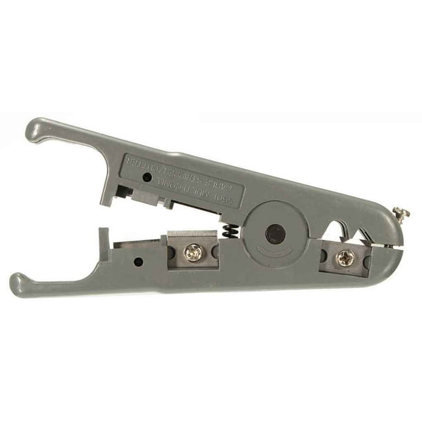 Kenally Pelacables Pelacables Alicates pelacables Plano UTP STP Cable coaxial Separador de cableado multifuncional Herramienta de cable Herramientas y ferretería Kenally GJ1002-00B
