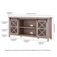 thumbnail image 3 of Henn&Hart 68" Gris Chêne/métal TV Stand, 3 of 9