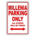 thumbnail image 1 of MAZDA MILLENIA Parking Only All Others Will Be Towed Ridiculous Funny Novelty Garage Aluminum Sign 18"x24" Plate, 1 of 1
