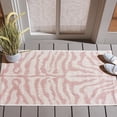 thumbnail image 2 of SAFAVIEH Courtyard Gerald Animal Indoor/Outdoor Area Rug, Ivory/Pink, 2'7" x 5', 2 of 14