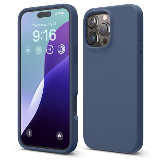 Funda de teléfono Elago compatible con iPhone 16 Pro Max de silicona