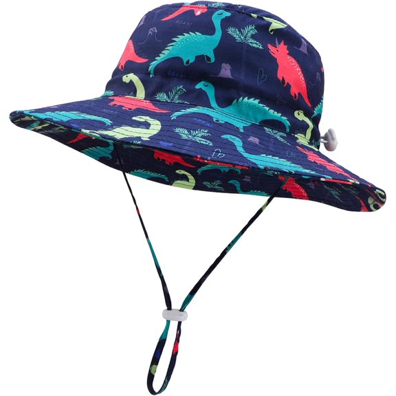 JUPSK Kids' Bucket Hat, Child UPF50 Sun Protection Cap Foldable Baby Bucket Hat Sun Hat for Baby Boys Girls