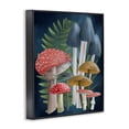 thumbnail image 4 of Stupell Industries Forest Fern & Mushrooms Botanical & Floral Painting Black Framed Art Print Wall Art, 11 x 14, 4 of 10