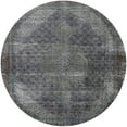 thumbnail image 1 of Ahgly Company Indoor Round Mid-Century Modern Gray Oriental Area Rugs, 5' Round, 1 of 6