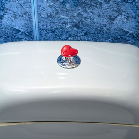

Gogusuu Scrubbers for Cleaning，Scrubber Brush Love Heart Shaped Toilet Tank Button Toilet Press Tool Women Manicures Toilet Lid Cover Lifter Handle Drawer Pull Handle Toilet Tank Button