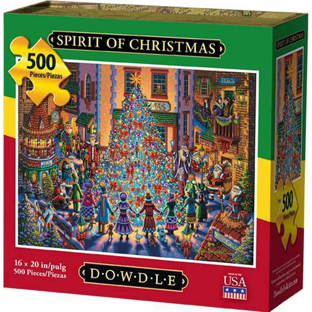 Dowdle Jigsaw Puzzle Spirit of Christmas 500 Piece