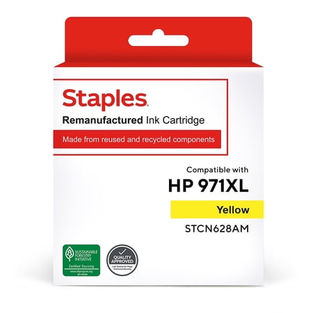 UPC: 0718103243469 | TRU RED Remanufactured Ink Cartridge Replacement for HP 971XL (Yellow) TRCN628AM/SIH-R