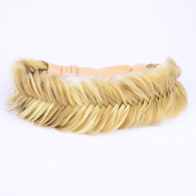 DIGUAN Wide Fishtail 2 Strands Synthetic Hair Braided  display picture 2