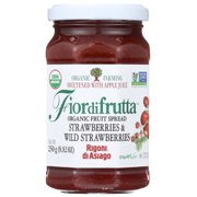 Fiordifrutta Organic Fruit Spread Strawberry, 8.82 Oz.