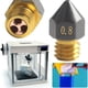 thumbnail image 1 of Boquilla latón CHT recubierta PTFE antiadherente MK8 flujo para Ender-3/Ender-3 Pro, 1 of 9