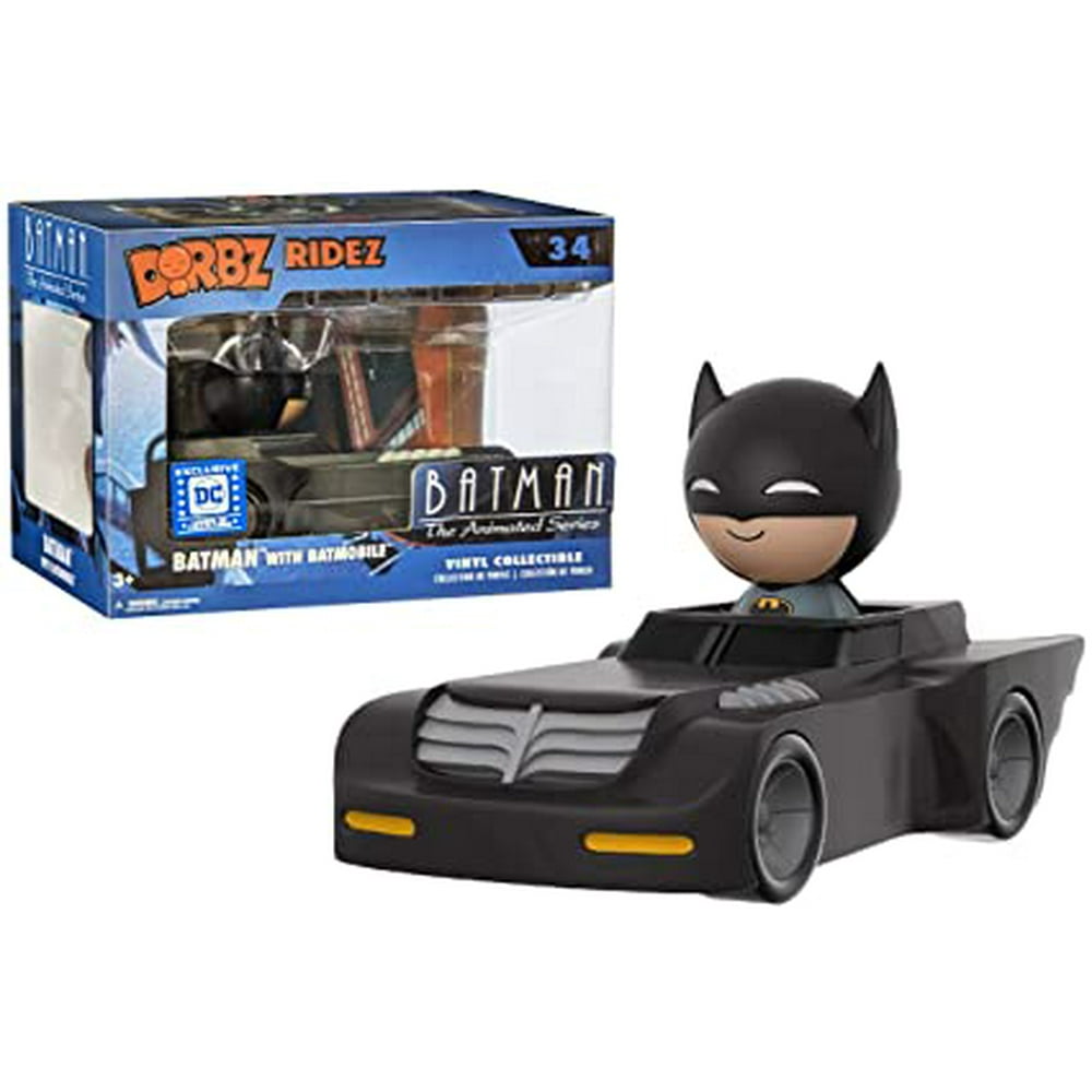 batman with batmobile dorbz