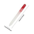 thumbnail image 4 of 5/4/3/2/1pcs Glass Nail File with Plastic Sleeve Gradient Rainbow Color for Acrylic Nail Emery Boards & Buffer Double Sided Finger Nail Files Manicure Nail Care Tool for Women, 4 of 8
