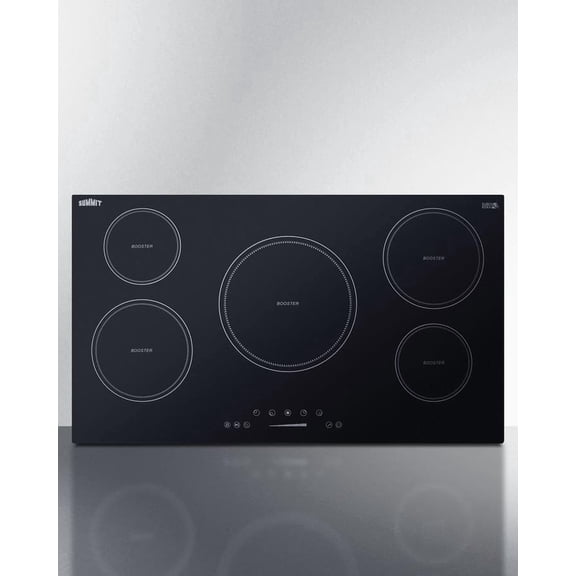 36" Wide 208-240V 5-Zone Induction Cooktop