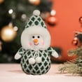 thumbnail image 5 of Qocolhg Christmas Decorations Indoor Outdoor, Christmas Snowman Snowflake Doll White Snowman Doll Plush Toys Children Christmas Gifts Christmas Scene Decoration Christmas Decoration, on Clearance!, 5 of 6