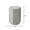 thumbnail image 3 of Jamie Young Co Brando Mother of Pearl Hexagon Side Table, 3 of 4
